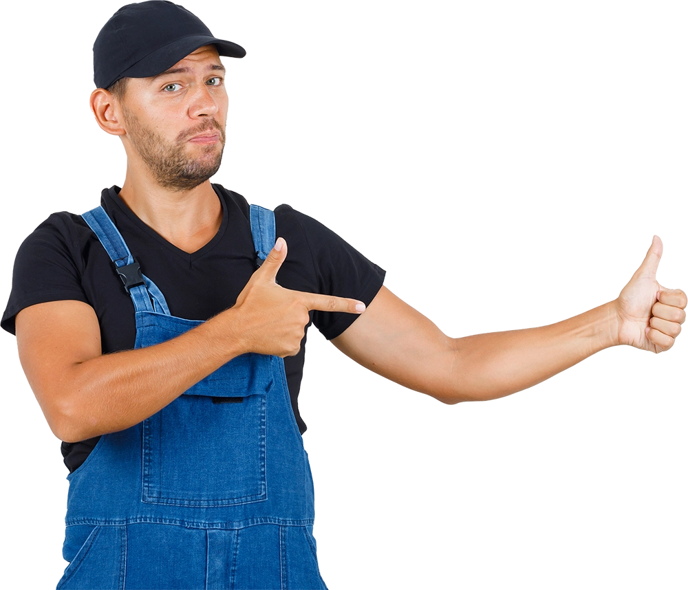 Arbeiter im Solarbereich